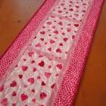 Quilted Table Runner Valentine's