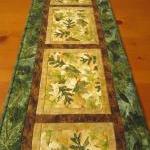 Quilted Table Runner Nature's Beauty