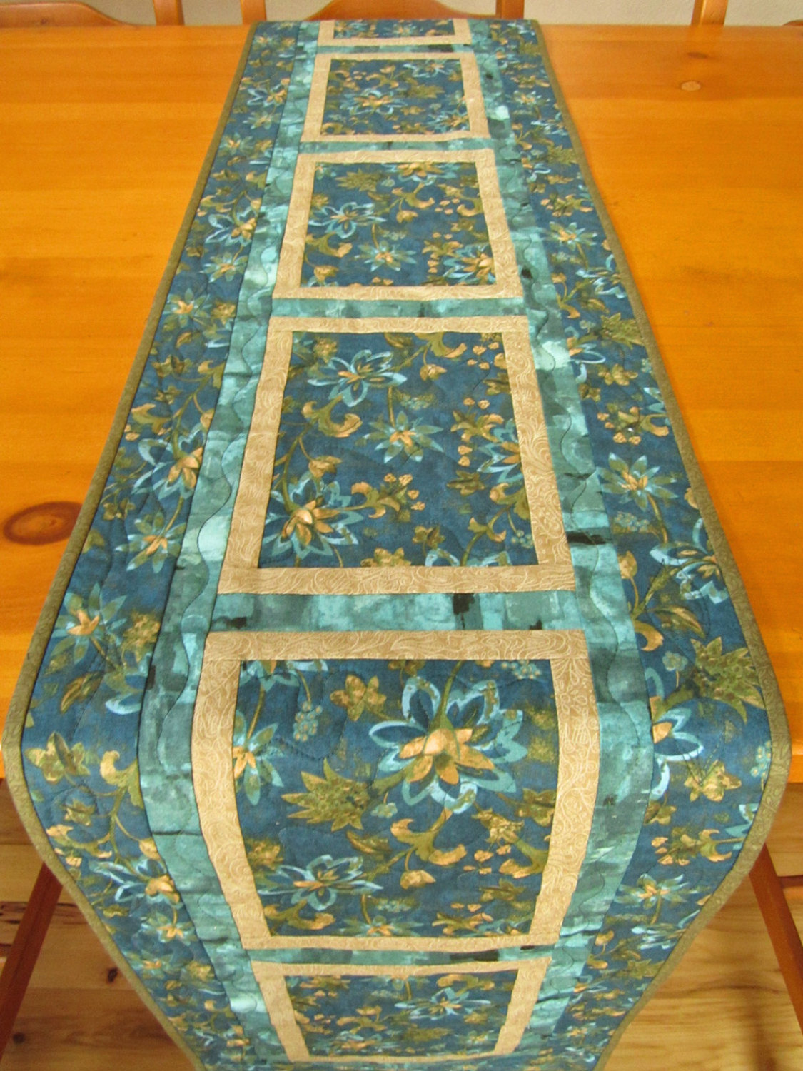 Handmade Table Runner, Quilted Table Runner, Table Runners on Luulla