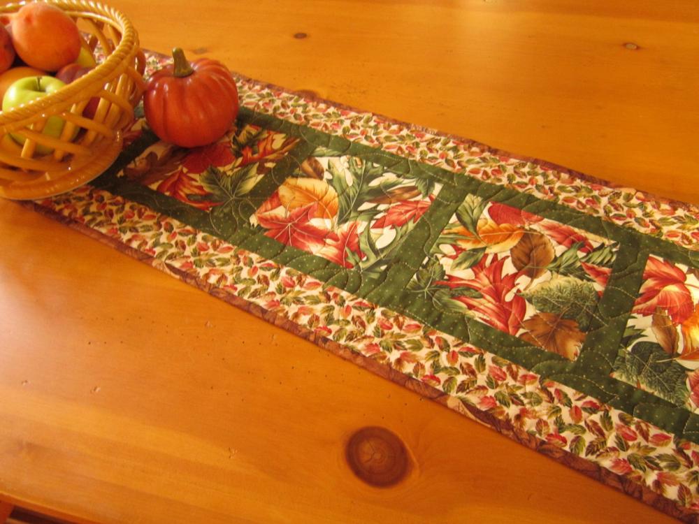 Fall Foliage Table Runner on Luulla