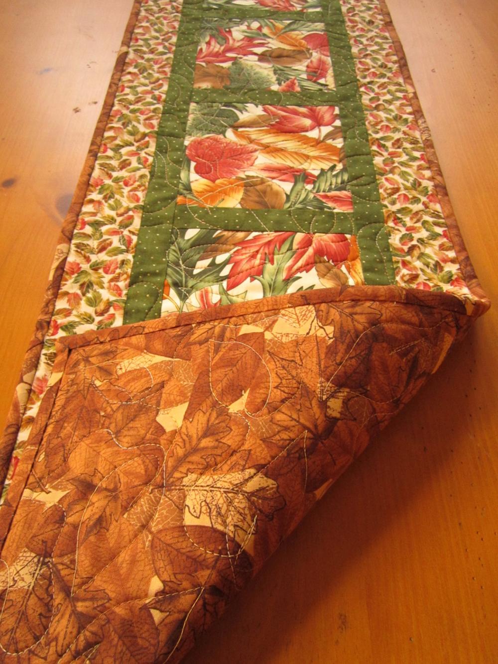 Fall Foliage Table Runner on Luulla