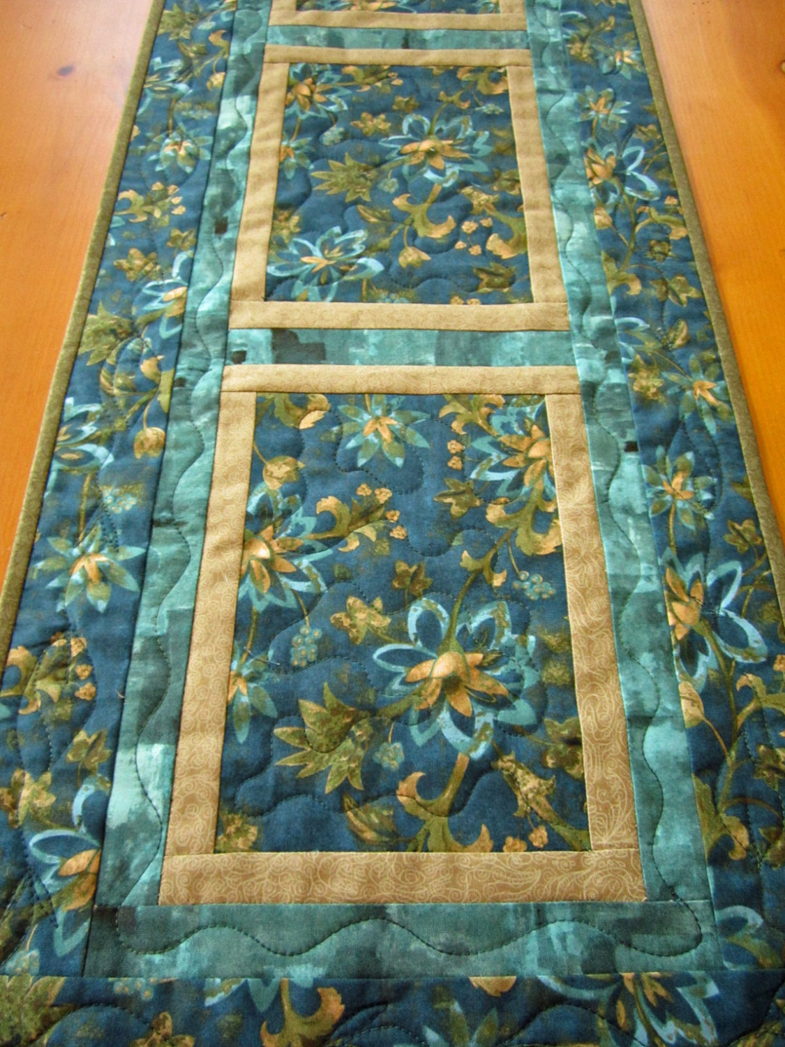 Handmade Table Runner, Quilted Table Runner, Table Runners on Luulla