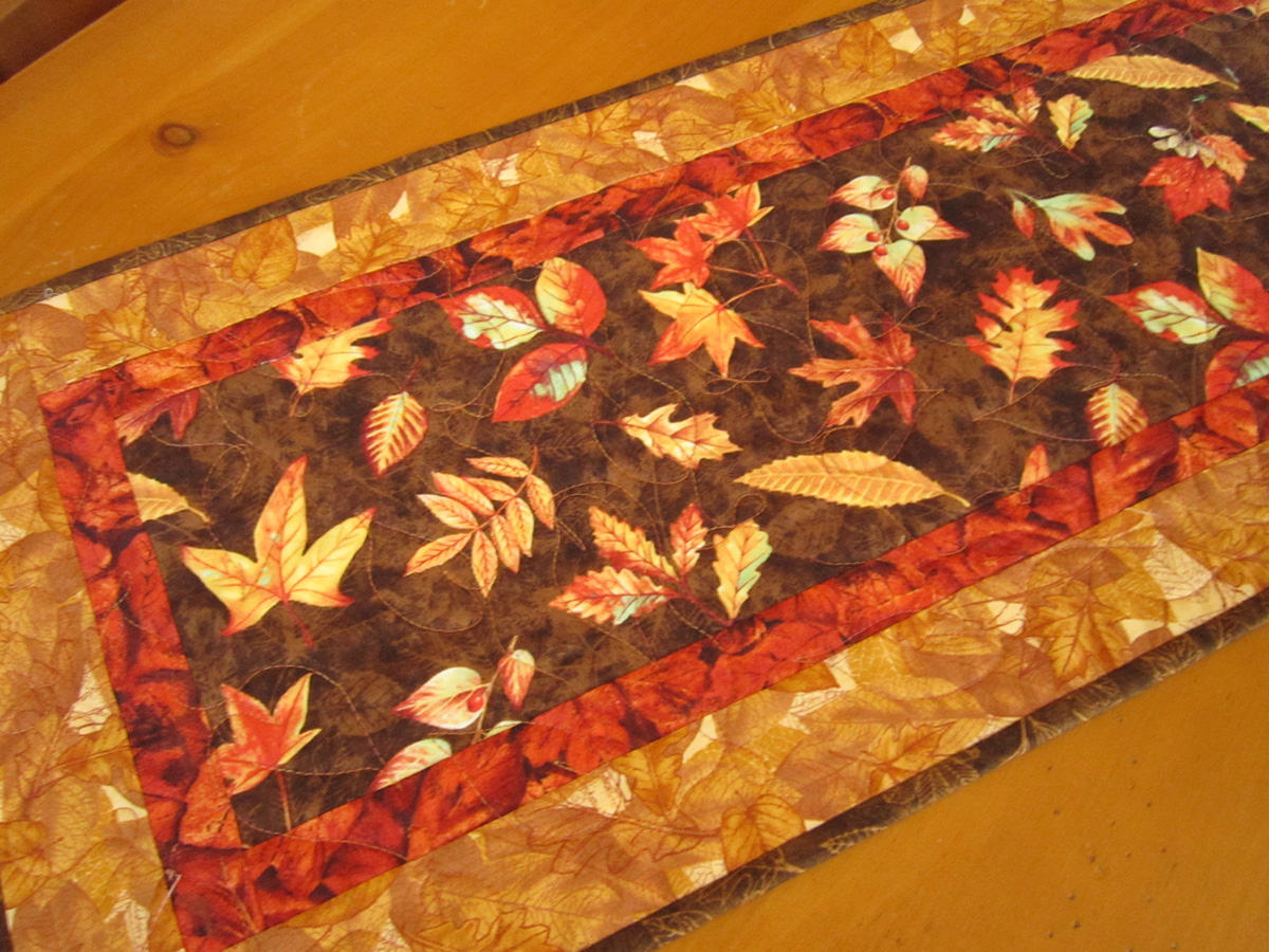 Falling Leaves Fall Table Runner on Luulla