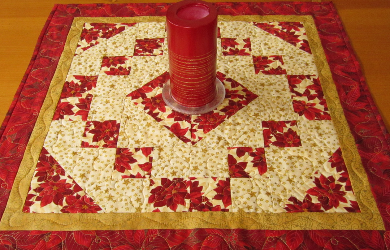 Holiday Home Quilted Table Topper NCU0NTD308 main image 1